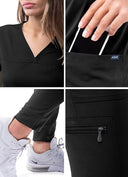 ADAR PRO Women's Movement Booster Jogger Scrub Set