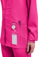 Cherokee Women's Scrub Jacket Nurse Snap Front