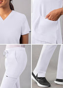 ADAR ADDITION Women Go-Basic Scrub Set