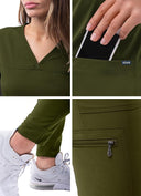 ADAR PRO Women's Movement Booster Jogger Scrub Set