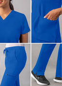 ADAR ADDITION Women Go-Basic Scrub Set