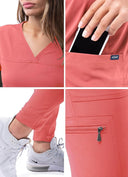 ADAR PRO Women's Movement Booster Jogger Scrub Set