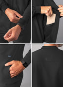 ADAR ADDITION Men's Bomber Zipped Jacket