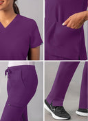 ADAR ADDITION Women Go-Basic Scrub Set
