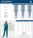 Adar Pro Women's Sweetheart V-Neck Scrub Top