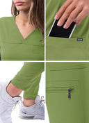 ADAR PRO Women's Movement Booster Jogger Scrub Set