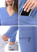 ADAR PRO Women's Movement Booster Jogger Scrub Set