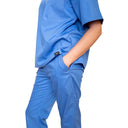 WORK Professional Medical Unisex V-Neck Scrub Set
