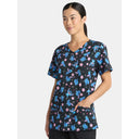 Lilo and Stitch Women's Scrub Top