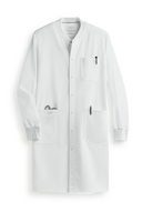 Cherokee Workwear Revolution Tech Unisex 3-Pocket STRETCH Snap Front Lab Coat