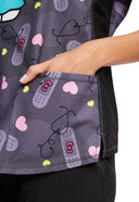 Hello Kitty Women Scrub Top