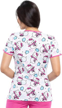 Hello Kitty Women Scrub Top